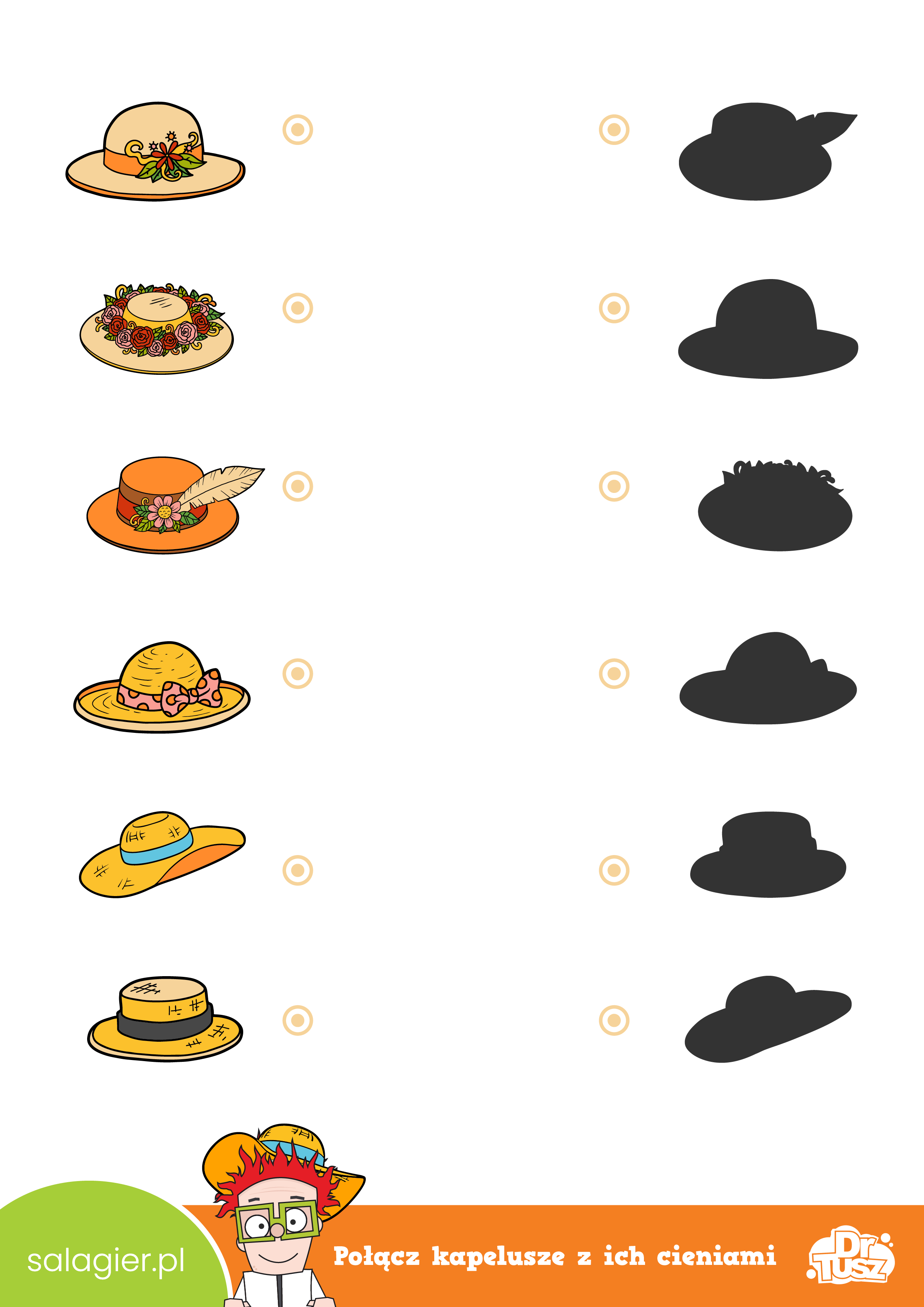 Łamigłówka z łączeniem elementów