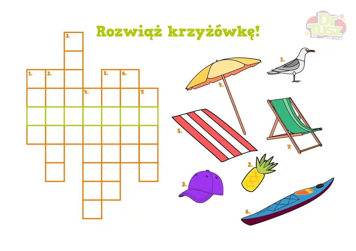 Krzy wki Do Druku Dla Dzieci Salagier pl