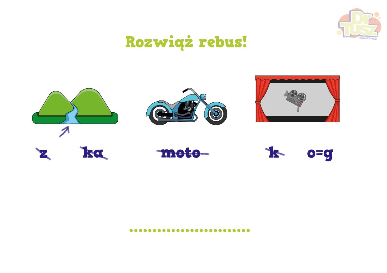Rebusy - Rebusy rzeka motocykl
